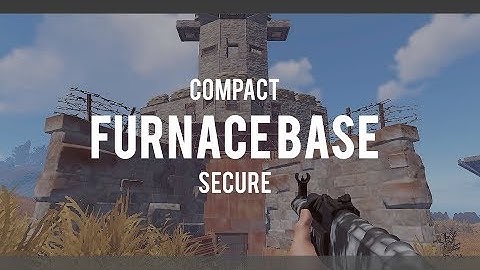 RUST Builds 2ㆍULTIMATE 30-Lootroom Double Furnace Base