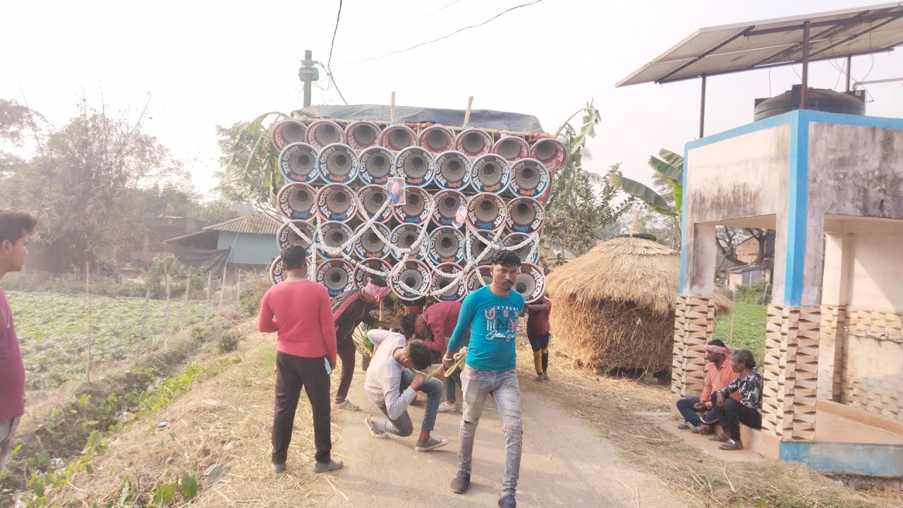 আজকে😎 জাজিলপুর😎পৌষ পাবন উপলক্ষে 😎 মা তারা মাইক 🔈🔈 ♦️রোড ♦️শো♦️করছে ♦️দেখুন♦️বন্ধুরা ♦️