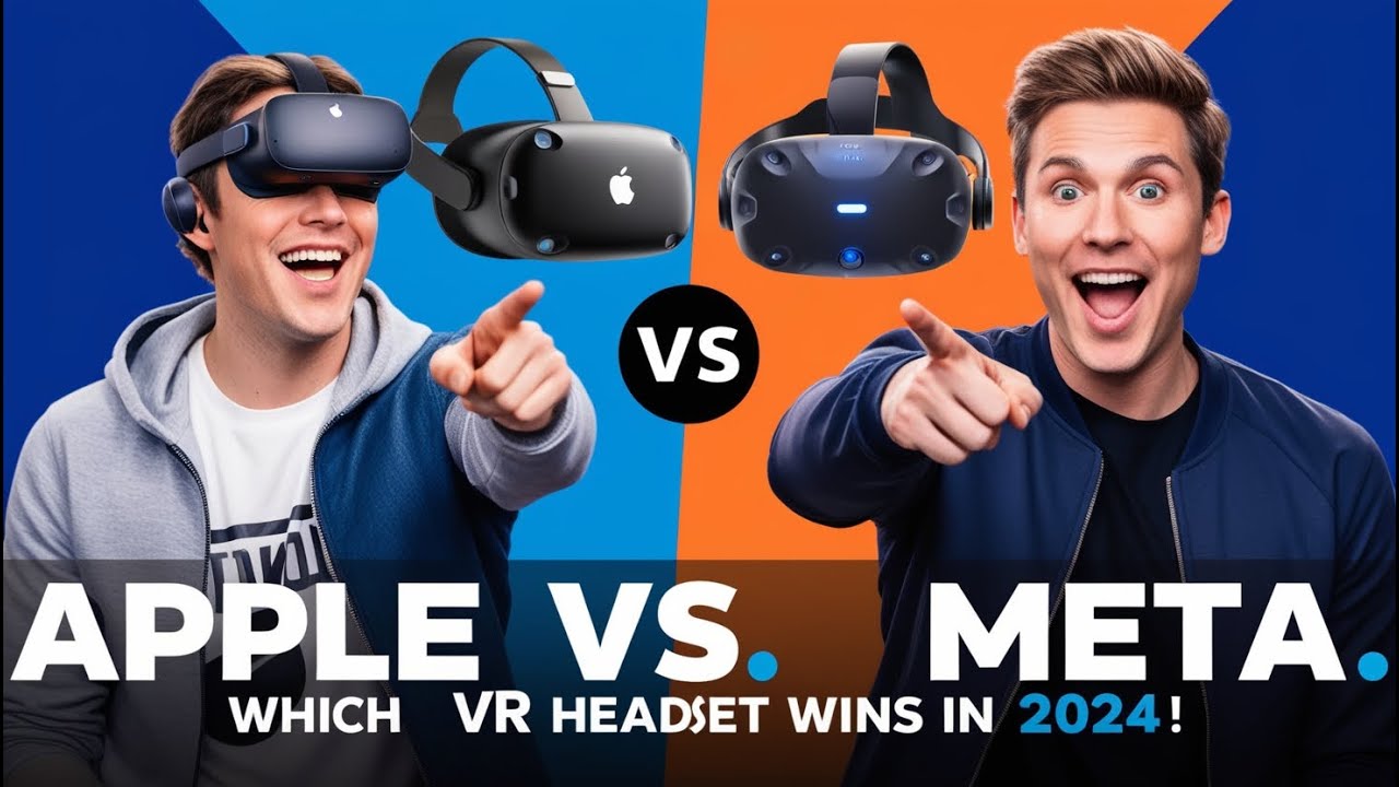 "Apple Vision Pro vs Meta Quest 3: The Ultimate VR Showdown of 2024! 🔥 ...