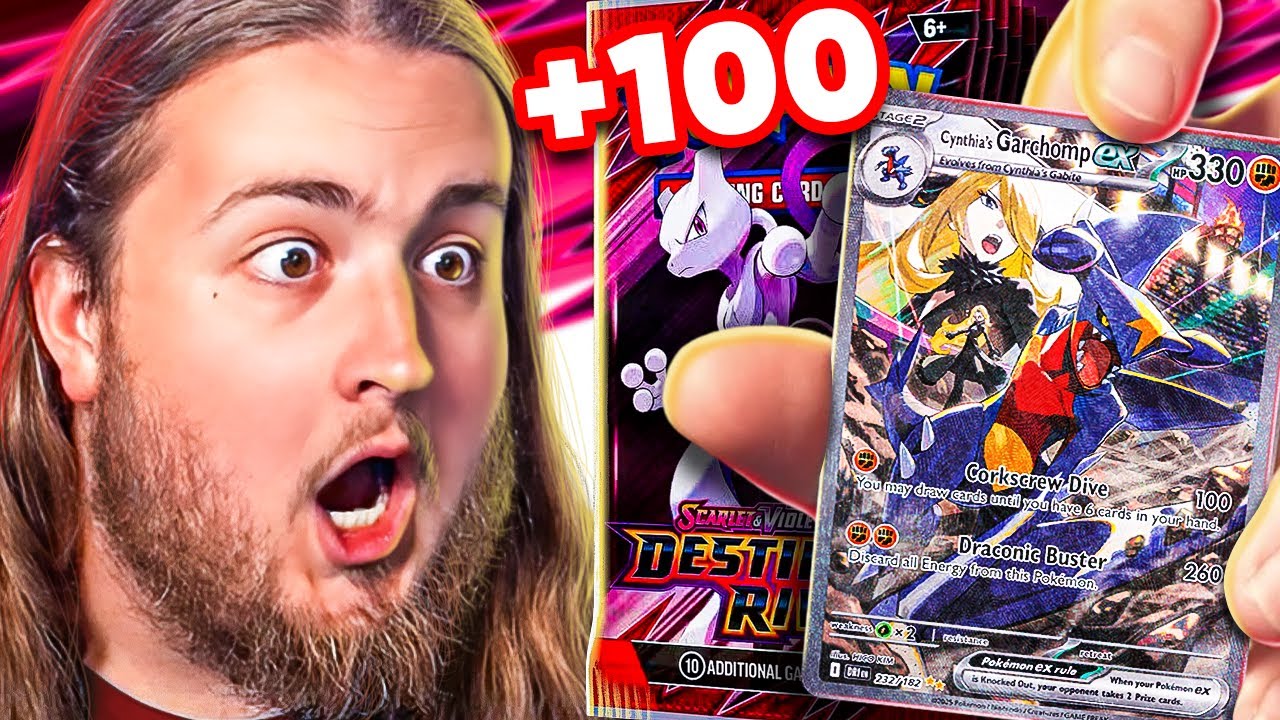 Открываю 100 наборов «Destined Rivals», пока не вытащу Синтию.