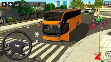euro coach bus simulator 🥺🚌|| new coach bus simulator part-8 Android gameplay
