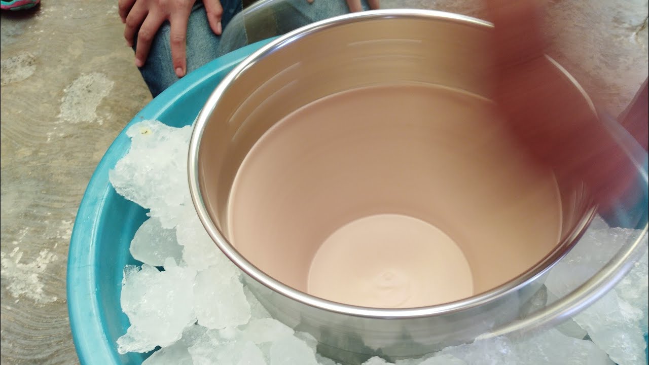 Helado de chocolate estilo Garrafa