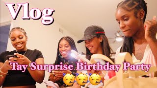 VLOG :Tay Surprise Birthday Party 🥳 | Taco Tuesday | Weekly Vlog