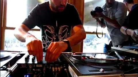 A-Trak on the 1's and 2's (Part 2 of 2) @ Fat Beats, NYC (The Final Day)