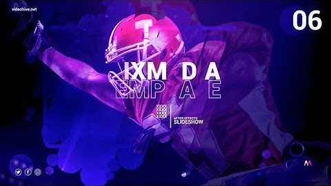 After Effects Template: Diagonal Slide