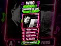 🎵 Who Composed Gloomy Sunday? | Music Quiz Challenge 🎶 #Shorts