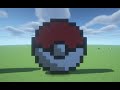 Minecraft: Pokeball Pixel Art (Tutorial)
