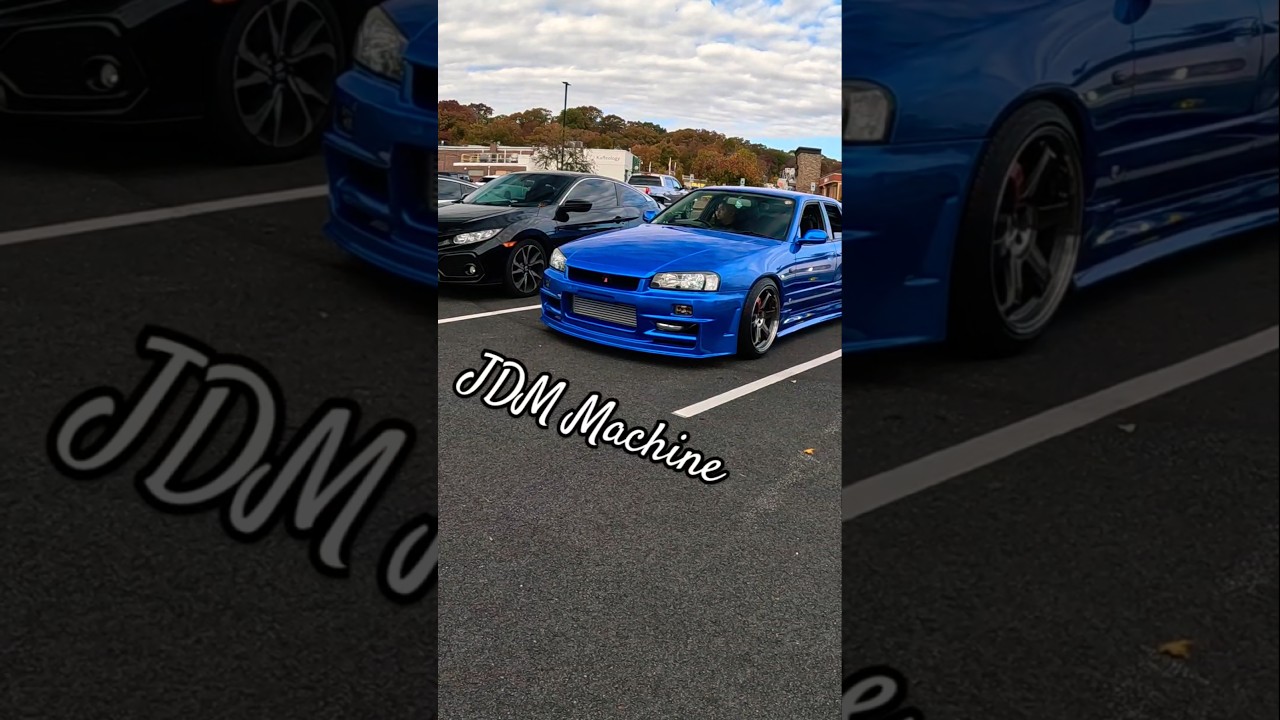 JDM Car Show Entry! - R34 Skyline, MKIV Supra & more 