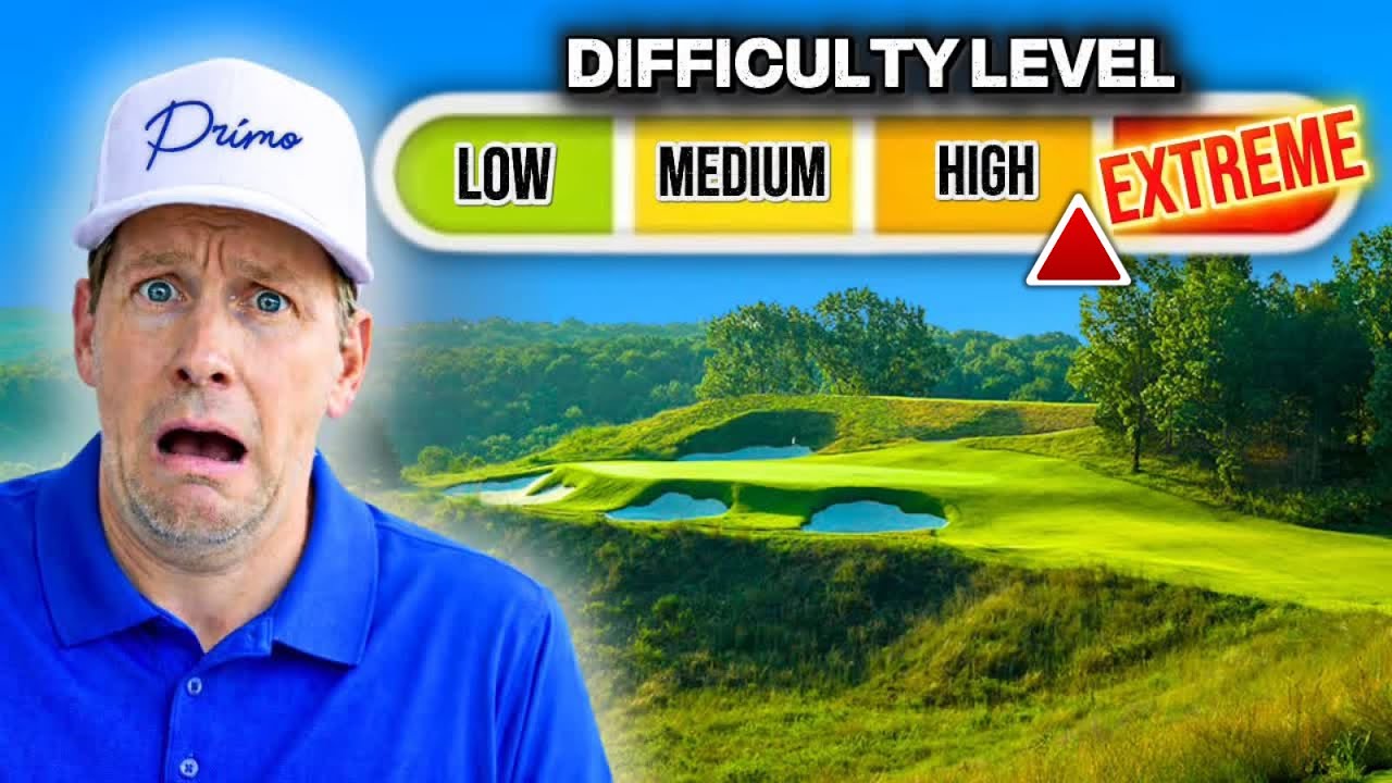Профессиональный гольфист преодолевает САМОЕ СЛОЖНОЕ испытание на поле для гольфа Big Cedar Golf ...
