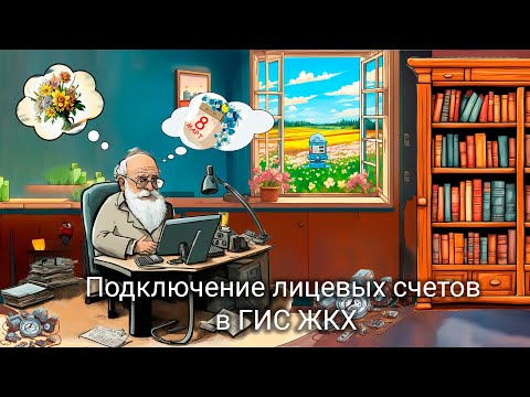 Подключение лицевых счетов в ГИС ЖКХ