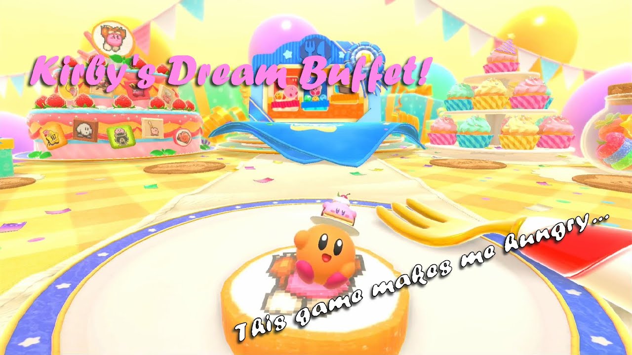 This Game Will Make YOU HUNGRY! (Kirby's Dream Buffet) 