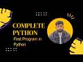 Python #1 | Pehle Program | Urdu | Code Karo with Ali Zamin