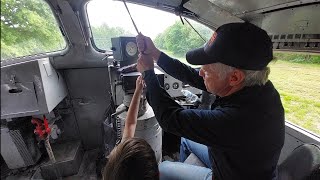 Cab Ride! Southern 6133, an EMD FP7 at North Carolina Transportation Museum