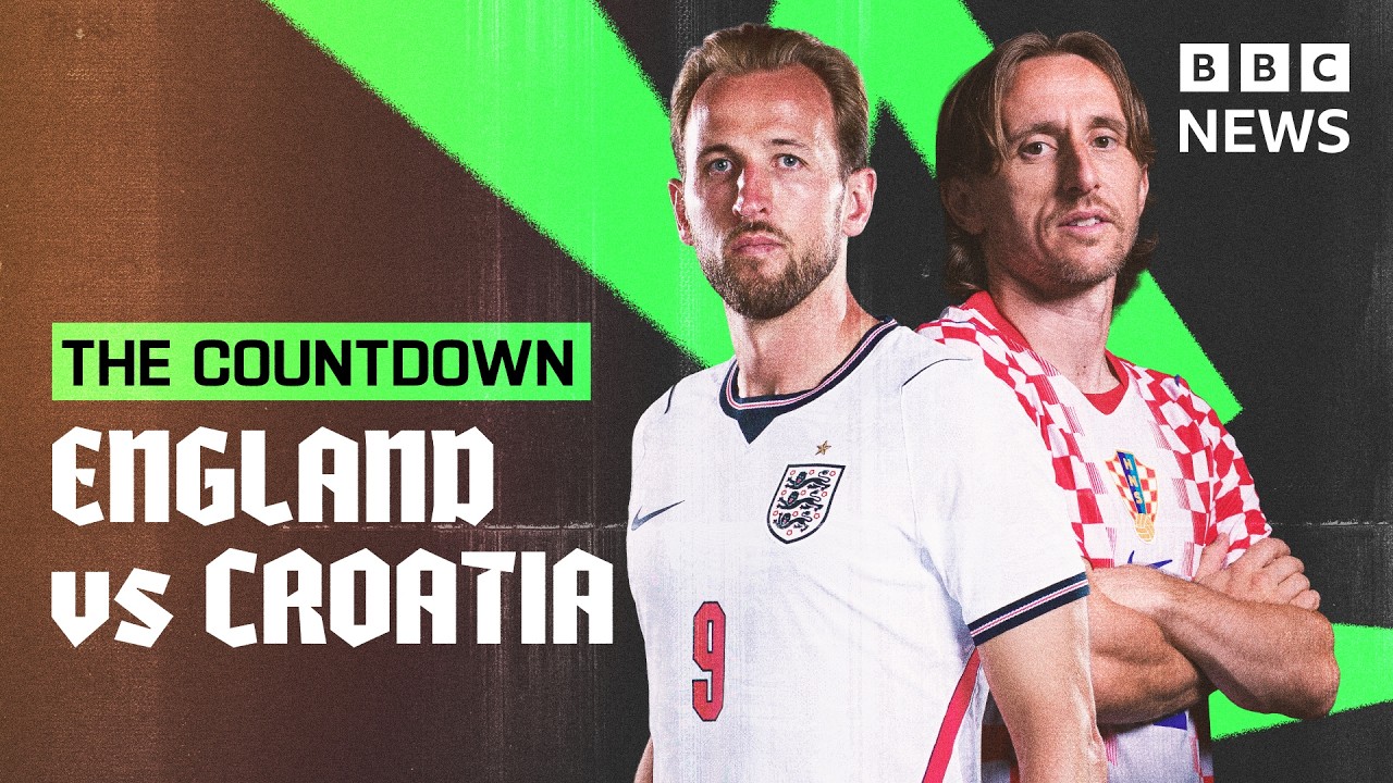 World Cup 2026: Countdown to England v Croatia | BBC News