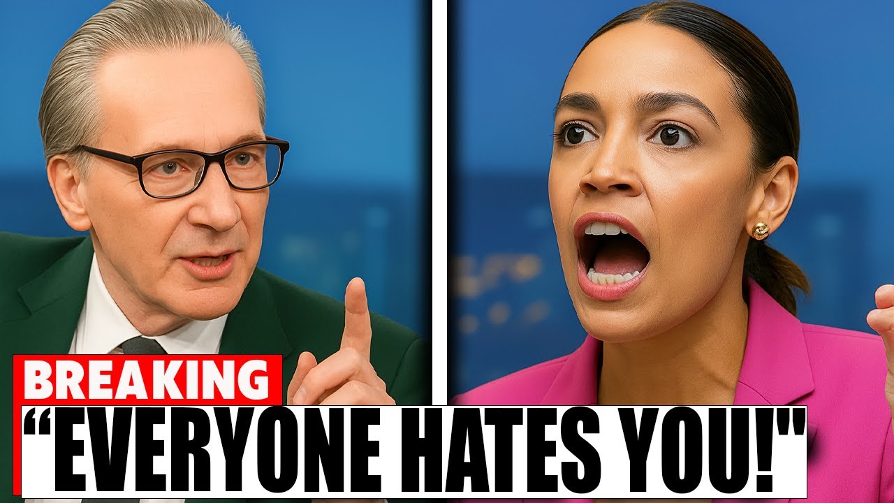 Bill Maher SHUTS DOWN AOC’s Anti-America Rant — Live TV Showdown!
