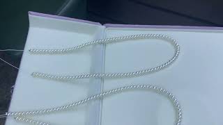 4 5 5mm Thick Aurora Bright White Button Freshwater Pearls