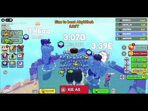 Eat Pizza to Grow GIGACHAD part #29(ROBLOX)