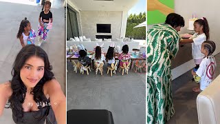 Kylie Jenner's Family Easter Celebration With Stormi, Aire & their Cousins