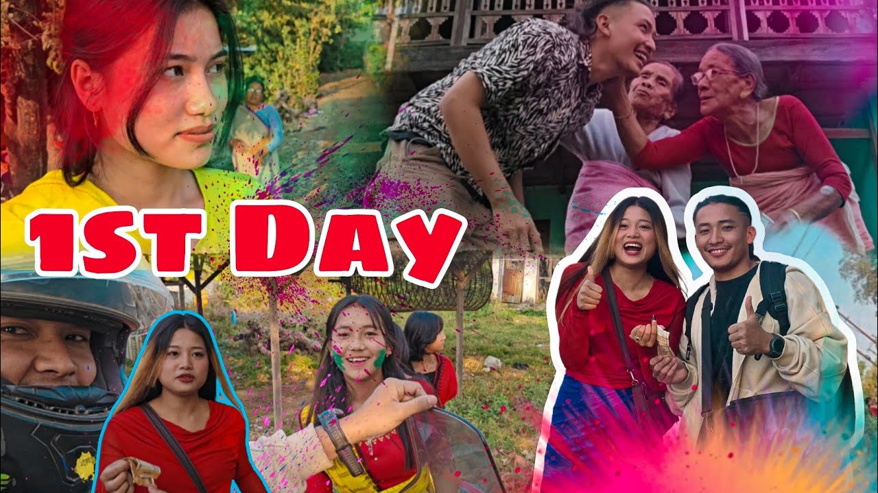 Mayai lambi da loi leire /1st Day Yaoshang / Happy Yaoshang 