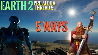 FIVE SearchTypes In The Earth 2 Pre Alpha E2V1Tutorial