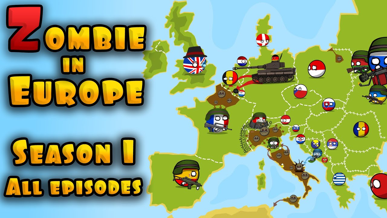 Zombie in Europe. Countryballs. Season 1. All series.'s Banner