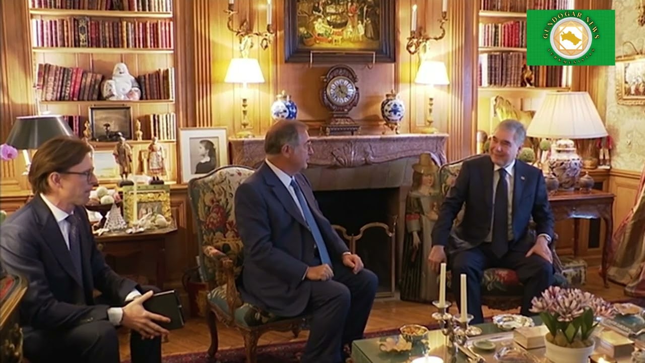 Гурбангулы Бердымухамедов обсудил новые проекты с главой французской компании Buig