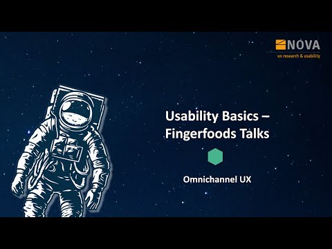NOVA Webinar Fingerfood Talk Omnichannel UX