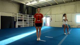 Slow Motion Toe Touch