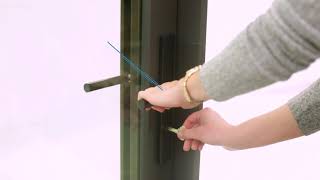 Operating a Multi point Lock- AG Millworks