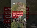 Casi 200 turistas quedan atrapados en Brasil por un tiroteo de la policía