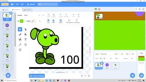 How to make Plants vs Zombies in Scratch part3
