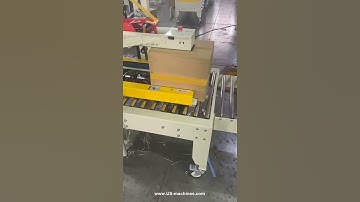 Different sizes of box from small to big box carton case tape sealing machine