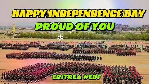 ERITREAN MUSIC VIDEO _ HAPPY INDEPENDENCE DAY _  PROUD OF YOU #EDF @Dawit-gk