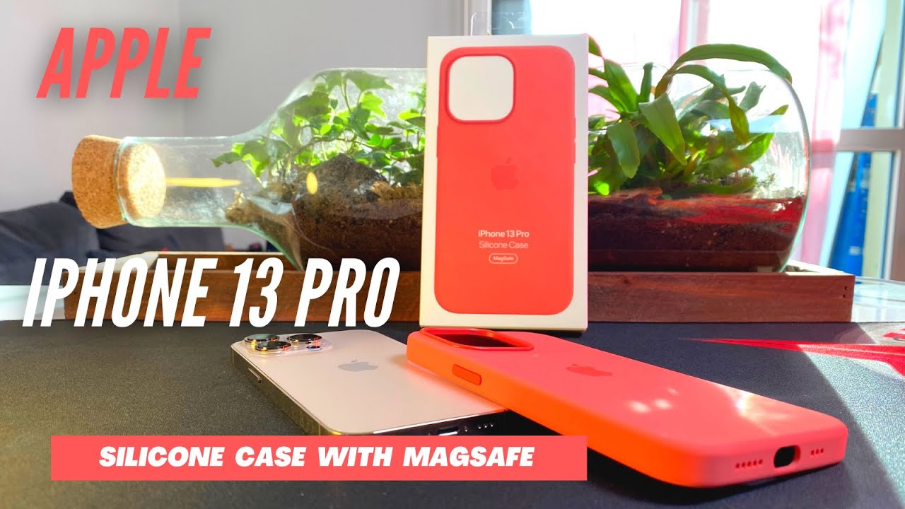Apple Coque en silicone avec MagSafe (pour iPhone 13 mini) - Pomelo Rose :  : High-Tech