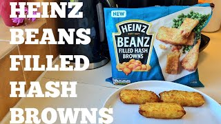 NEW HEINZ BEANZ FILLED HASH BROWNS AT ICELAND | Food review