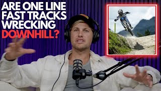 DOWNHILL WORLD CUP RACE REVIEW - LEOGANG