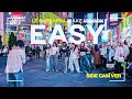 Kpop in public times square  side cam le sserafim  easy dance cover by offbrnd