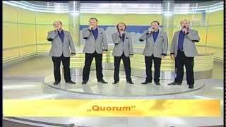«Labas rytas» Lietuvos vienintelė profesionali vyrų vokalinė grupė 'Quorum'