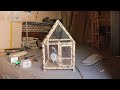 Making a Wooden Bird Cage With Amazing Skills