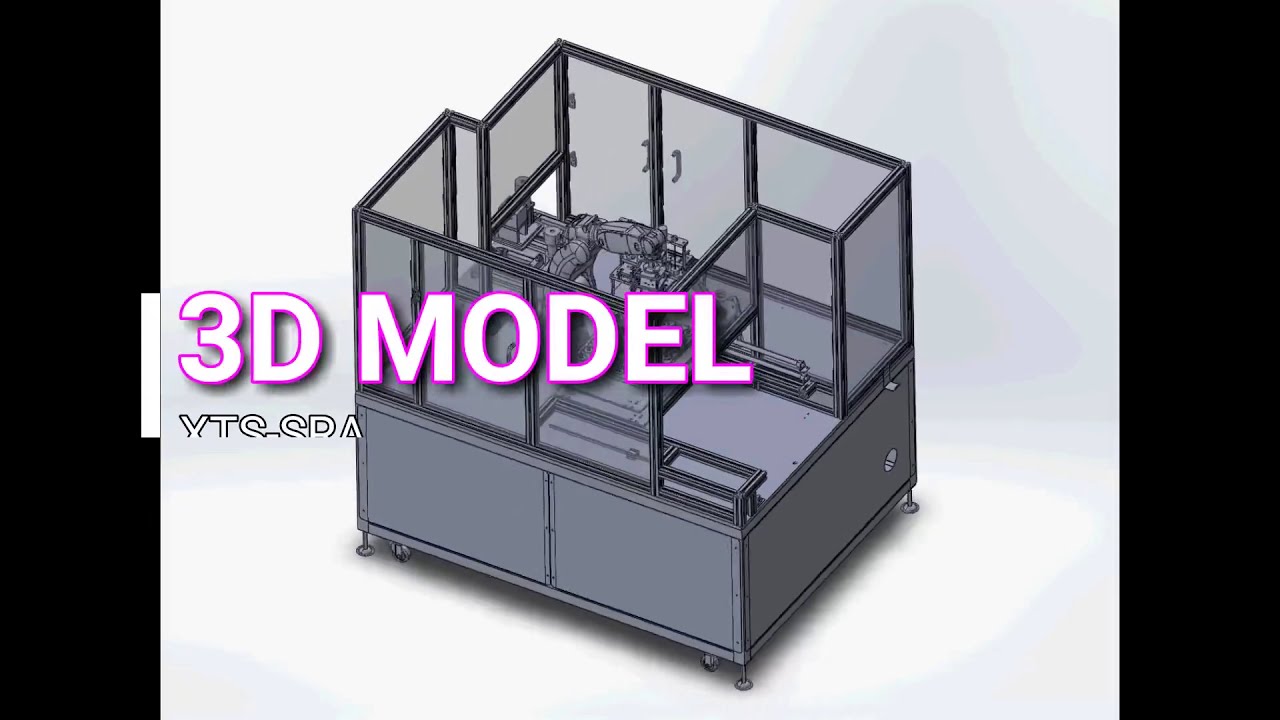 Robot assembly automation system with screwing, lubricating, tightening, inserting for small part