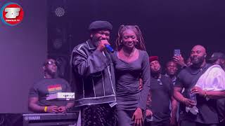 Samini Shows His 14 Yr Old Daughter At Lumbas Concert In Wolverhampton Uk Wrns Men To Stay Away