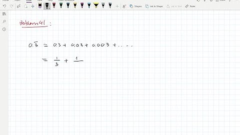 Write each repeating decimal first as a geometric series and then as a fraction (a ratio of two int…