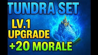 “Tundra Expedition Set Lv.1 Upgrade | +20 Combat Morale”