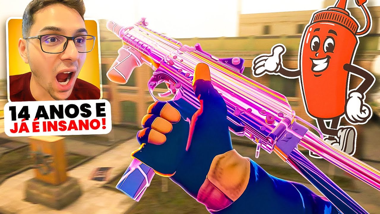 REAGI AO MELHOR do MUNDO no WARZONE e é uma CRIANÇA de 14 ANOS (Ketchupgamer11)