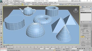 3ds Max - Combine Multiple Objects in Single Object