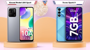 Xiaomi Redmi 10A Sport Vs Tecno Spark 9 | Tecno Spark 9 Vs Xiaomi Redmi 10A Sport