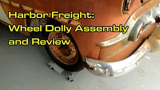 Harbor Freight: Wheel Dolly Assembly and Review