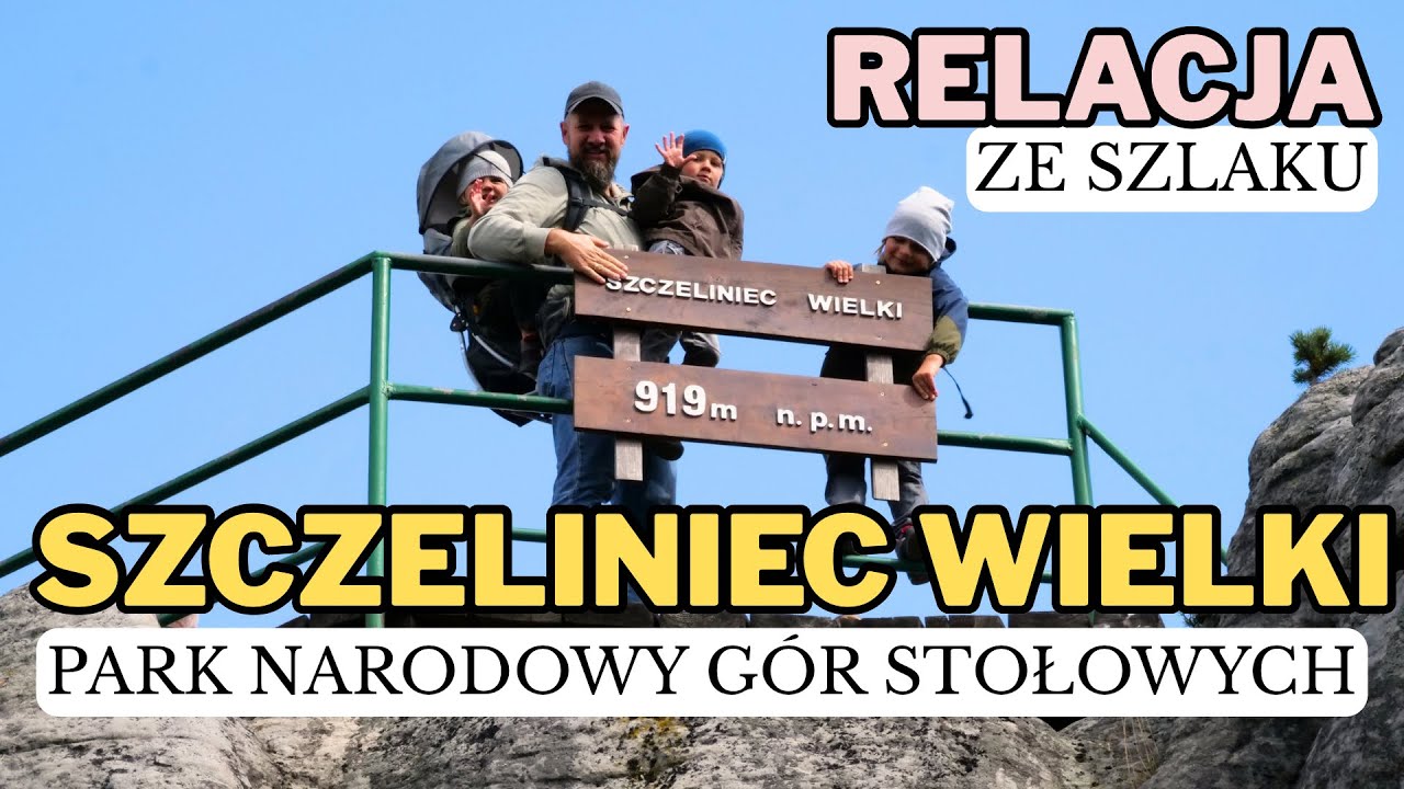 #159 ⛰️Wchodzimy na najwyższy szczyt Gór Stołowych❗️Czy z trójką dzieci to się uda❓🤭