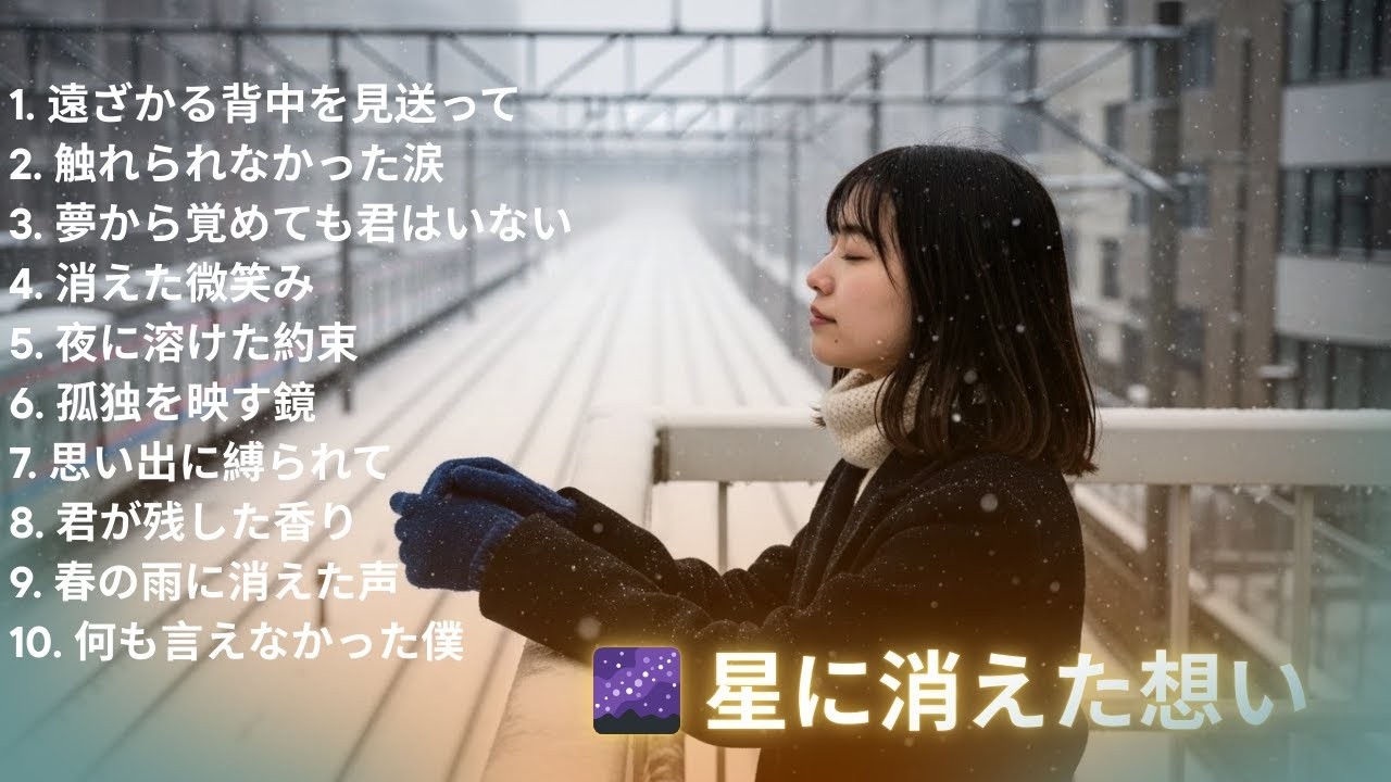 40代・50代に贈る泣ける邦楽メドレー｜中森明菜・松田聖子・山下達郎