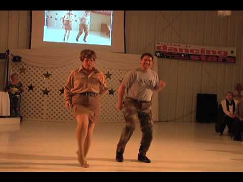 Brad Sandy and Stacey Baugh Dancing with the Putna...